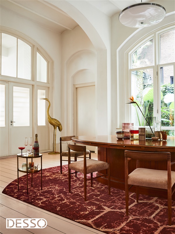 Art Deco (blind gebandeerd met anti slip)