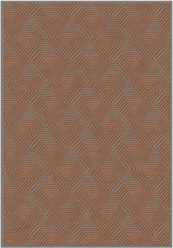 Graphix dessin 923 grey-cognac Graphix dessin 923 grey-cognac