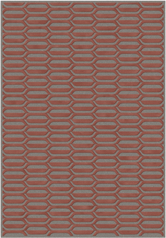 Graphix dessin 949 Grey-Red Graphix dessin 949 Grey-Red