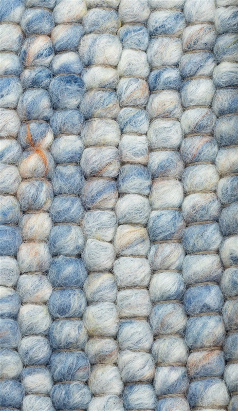 Kleur 228 blauw/ivoor/terra