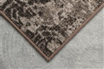 Interfloor Mystique 947 (Blindband katoen, inclusief antislip ondertapijt) Grijs, Taupe