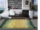 De Munk Carpets Nepal AITYA 251, (60 knots) Geel, Goud, Groen
