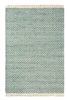 Brink & Campman Atelier-twill mineral 49207 Aqua, Ivory