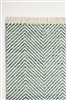 Brink & Campman Atelier-twill mineral 49207 Aqua, Ivory