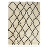De Munk Carpets Beni Ouarain MM-02 Ivory, Zwart