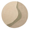 Ensuite By Brinker Organix rechthoek & rond 750 Khaki Beige, Groen, Zand