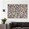 Louis de Poortere Gallary 9144 STREET GRAPH  Blauw, Geel, Multicolor, Rood