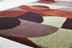 Brink & Campman Decor Cosmo red pale green 095203 Groen, Rood, Roze