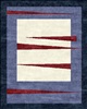 De Munk Carpets Nepal Dhani (60 knots) Blauw, Creme, Grijs, Rood