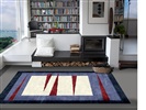 De Munk Carpets Nepal Dhani (60 knots) Blauw, Creme, Grijs, Rood