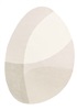 Ensuite By Brinker Shades rechthoek & Pebble 100 white Beige, Creme, Ivory