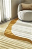 Ensuite By Brinker Organix rechthoek & rond  510 Gold Geel, Ivory, Terra