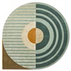 Brinker Carpets Fano Girare green Groen