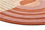 Brinker Carpets Fano Girare Lychee Rood, Roze, Zalm