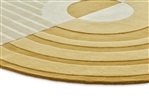 Brinker Carpets Fano Girare Wild wonder Geel