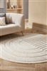 Brinker Carpets Monza Girare Light grey Creme, Grijs