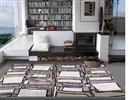 De Munk Carpets Nepal Patt. PUSTAKALAY 313, (60 knots) Grijs, Lila, Wit, Zwart