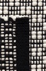 Nova Carpets Rhythm 101 Ivory, Zwart