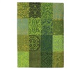 Louis de Poortere Vintage Kelim Tapijt 8106 Spring Leaves [Laatste] Groen