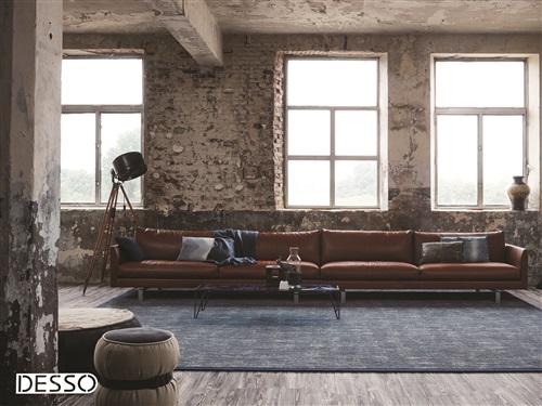 Desso Denim (Viltband / blindband met rafel / band denim) In meerdere kleuren