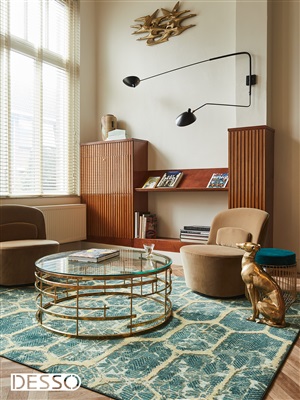 Art Deco (gefestoneerd met anti slip)