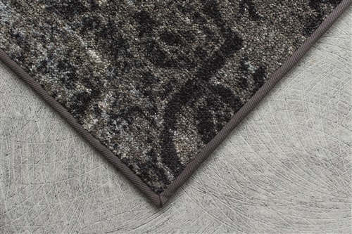 Interfloor Mystique 962 (Blindband katoen) Blauw, Grijs, Ivory, Multicolor