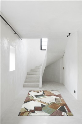 Onze Huis Collectie Gable 16.8381[Laatste] Grijs, Ivory, Multicolor, Terra