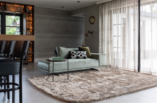 De Munk Carpets Talence 01 Bruin, Creme, Zand