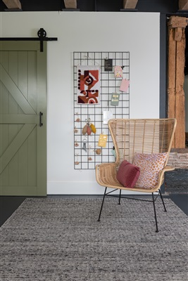 De Munk Carpets Duetto DU-04 Antraciet, Grijs, Ivory