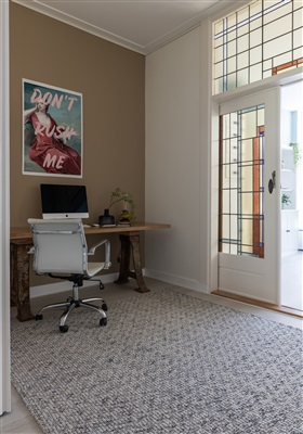 De Munk Carpets Forza FO-01 Antraciet, Ivory, Zwart