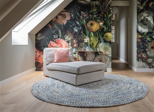 De Munk Carpets Intorno 07 Ivory, Oker