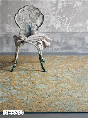 Desso DESSO Precious Moments 8115 Aqua, Goud, Ivory