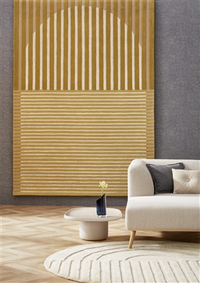 Brinker Carpets Fano Wild wonder Beige, Geel
