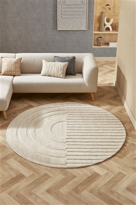 Brinker Carpets Monza Girare Light grey Creme, Grijs