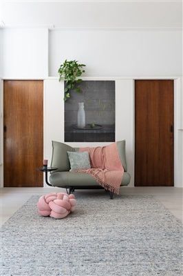 De Munk Carpets Milano MI-06 Blauw, Creme, Grijs, Zwart