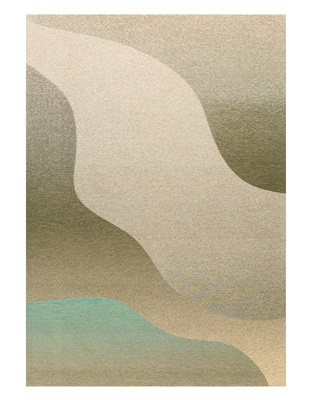 Ensuite By Brinker Sahara 720 Sage Aqua, Groen, Zand