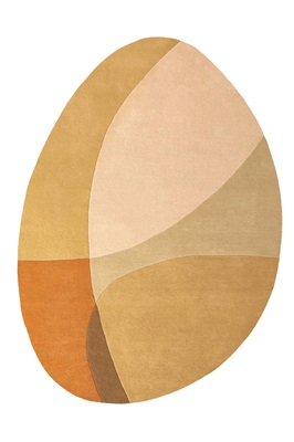 Ensuite By Brinker Shades rechthoek & Pebble 510 gold Beige, Camel, Cognac, Oker