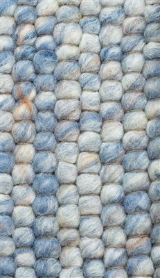 Kleur 228 blauw/ivoor/terra